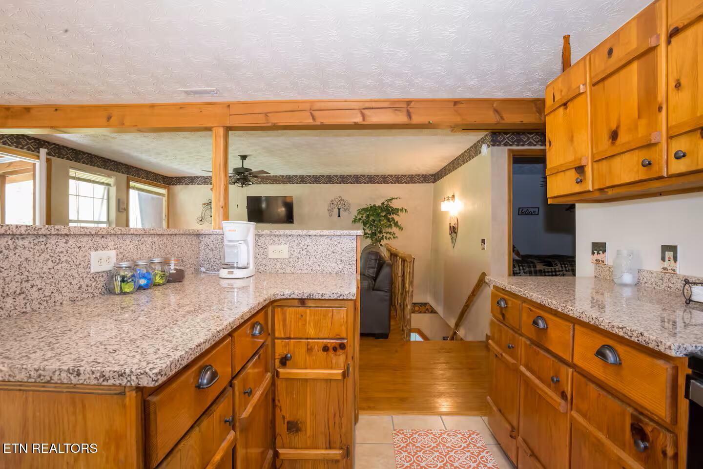 676 Rocky Flats Road Cosby, TN 37722 - Photo 7 of 35 Kitchen view to Living Room