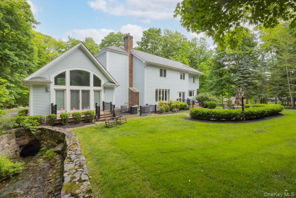 19 West Gate Road Suffern, NY 10901 - Photo 3 of 42 Rear view of the addition