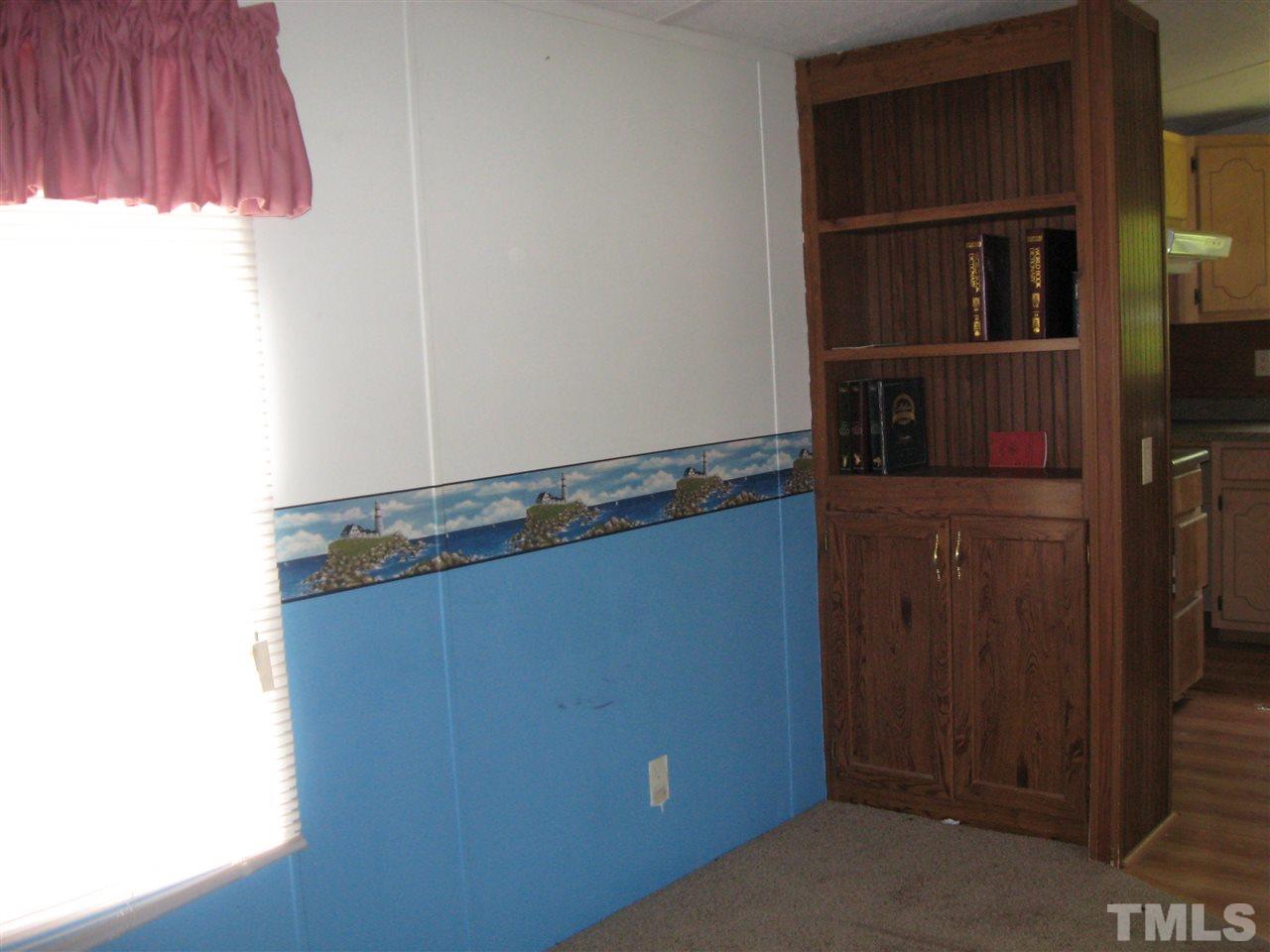 Kitchen dining room combination.