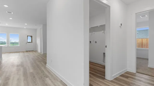 wooden floor in an empty room