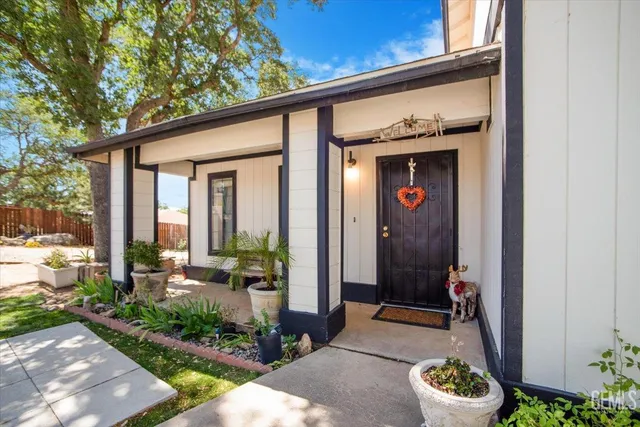 a front view of a house with a porch
