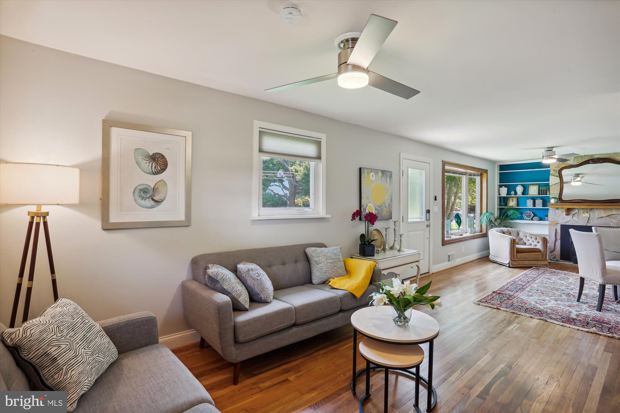 903 Kerwin Road Silver Spring, MD 20901 - Photo 10 of 51 Living Room Opens to the Dining Room