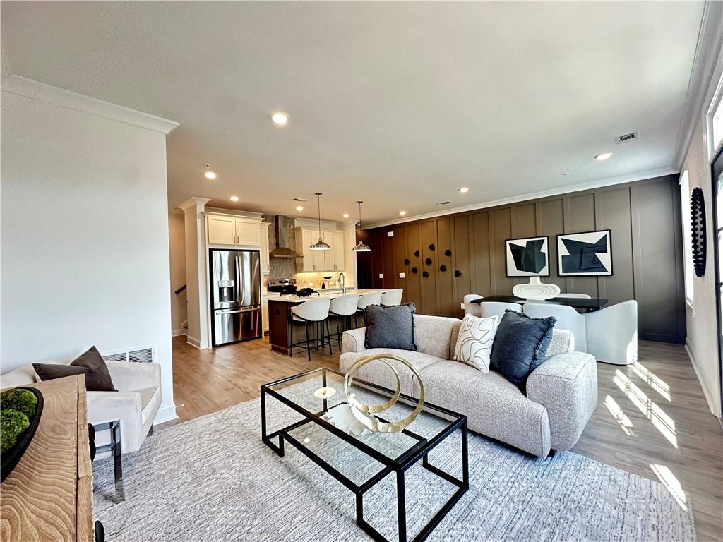518 Alice Way, Unit D13 Cumming, GA 30040 - Photo 9 of 51 a living room with furniture