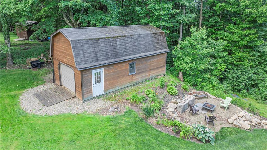960 Edgewood Road Beaver Falls, PA 15010 - Photo 45 of 50 Shed/Fire Pit