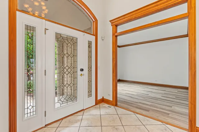 a view of an entryway