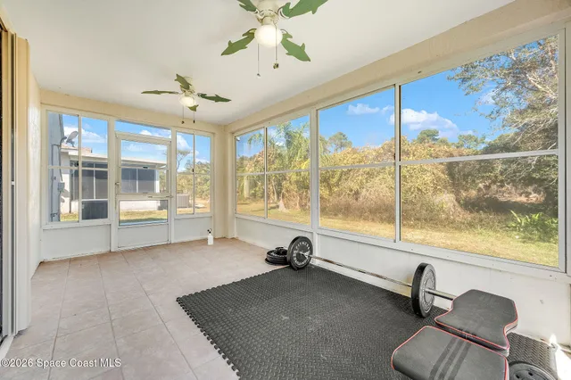 a view of a livingroom with furniture