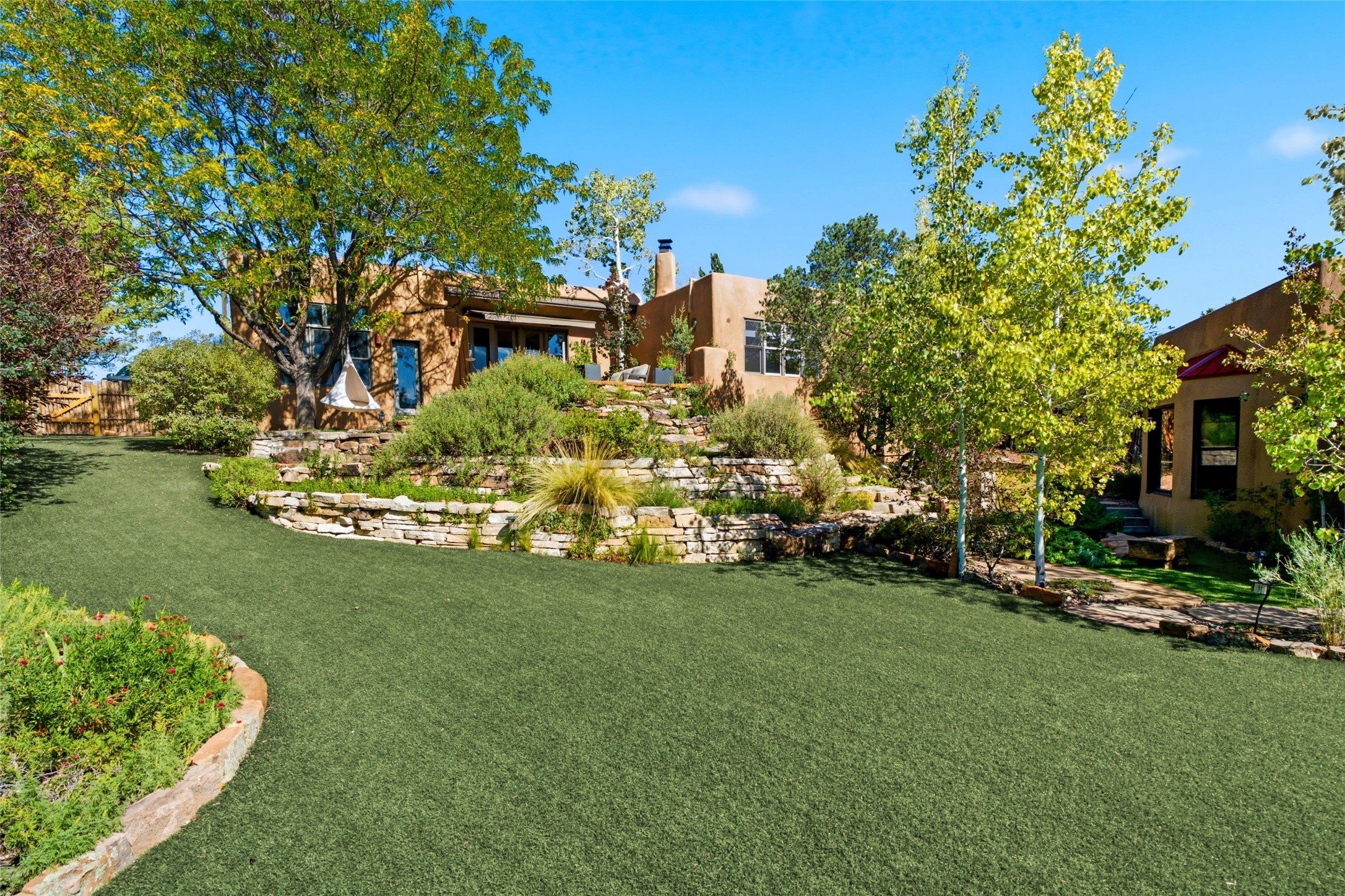 667 Gonzales Road Santa Fe, NM 87501 - Photo 1 of 44 Backyard