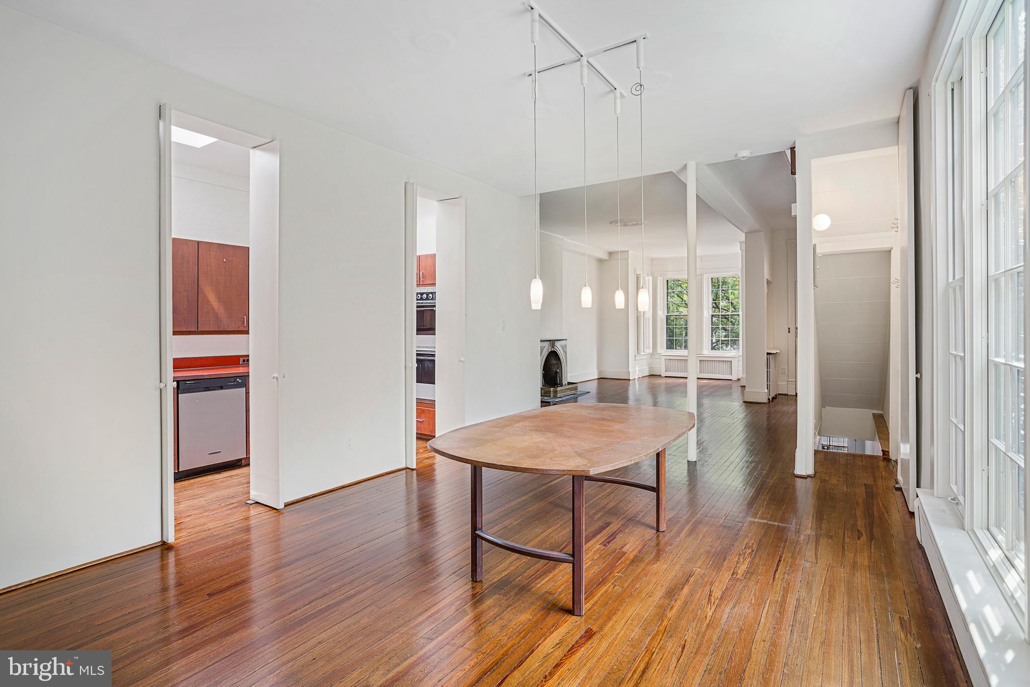 3131 P Street Northwest Washington, DC 20007 - Photo 3 of 16 Dining Room and Kitchen