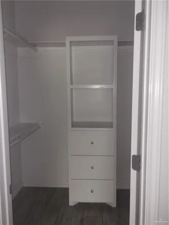 a view of walk in closet