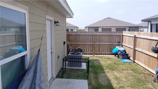 a view of a house with a patio