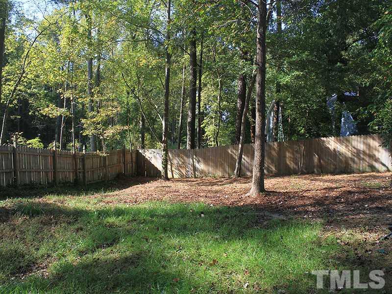 8013 Old Deer Trail Raleigh, NC 27615 - Photo 3 of 23 Just the right balance of trees for shade and sunshine. Raleigh Greenway is just a stones throw away for taking those evening walks or bicycle rides