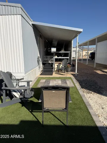 a kitchen with a stove and a table