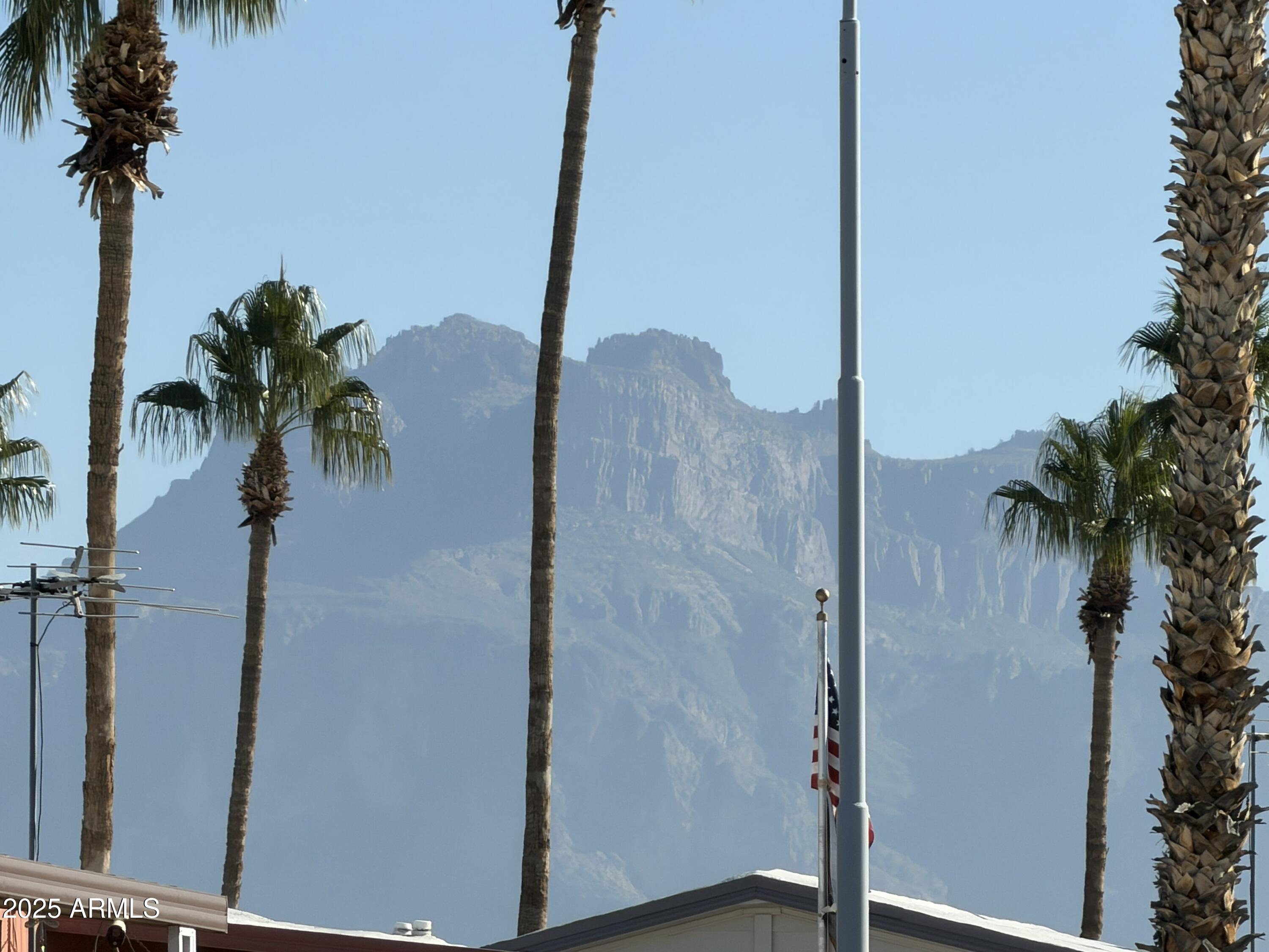 351 North Meridian Drive, Unit 2 Apache Junction, AZ 85120 - Photo 25 of 26 a view of balcony with a palm tree