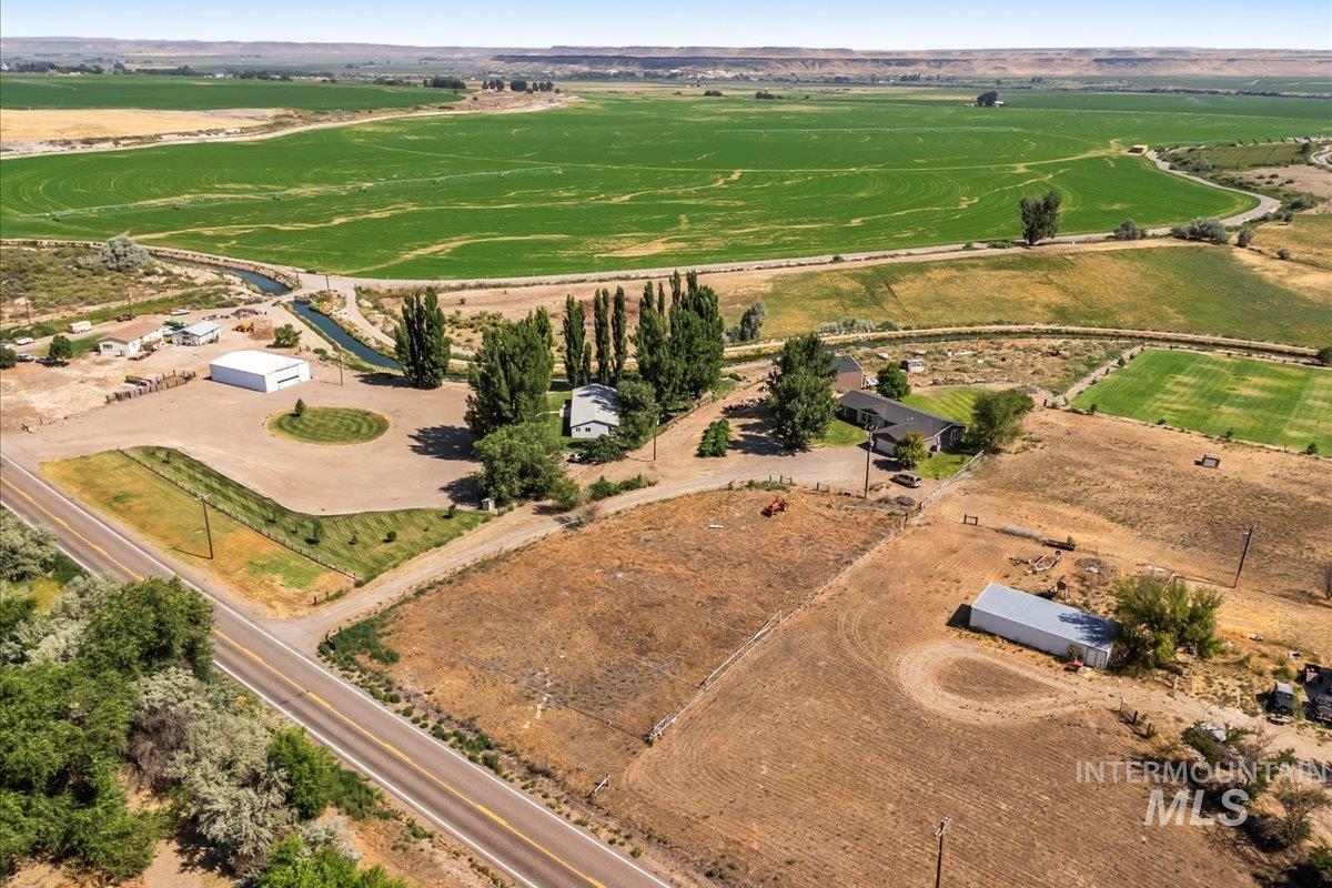 37786 Highway 78 Grand View, ID 83624 - Photo 41 of 50 Aerial view of property and surrounding area with rural landscape