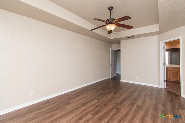 wooden floor in an empty room