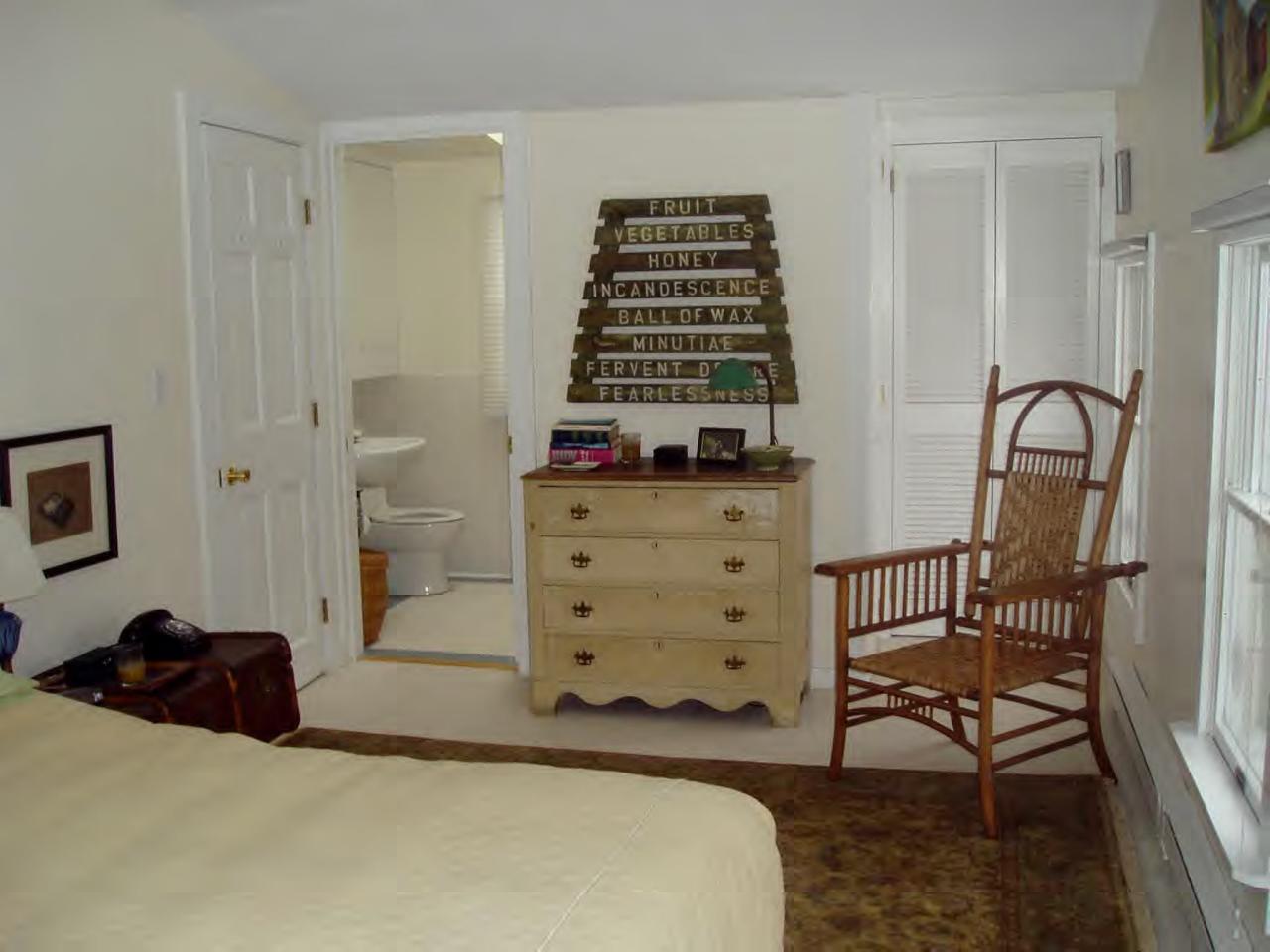 5 Christian Hill Road Stockbridge, MA 01262 - Photo 6 of 8 a bedroom with a bed and a dresser