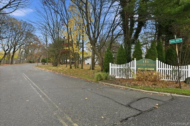 a view of street along with trees