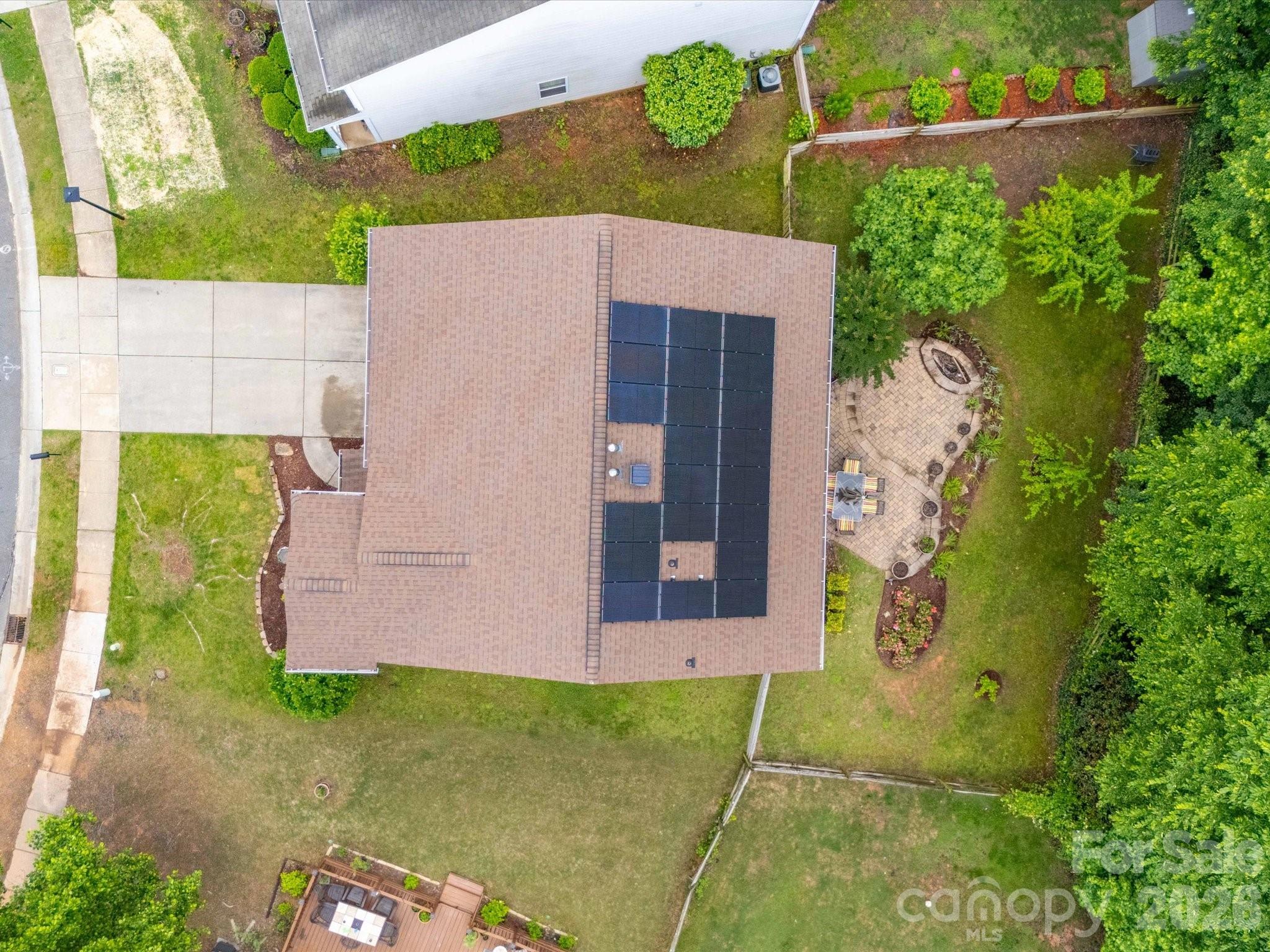 2306 Nettleton Court Matthews, NC 28105 - Photo 2 of 34 an aerial view of a house