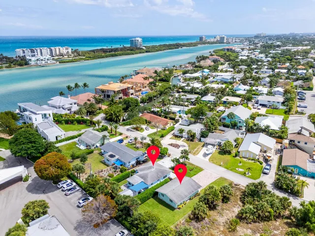a view of a city and lake view