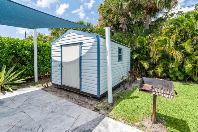 a view of a house with a patio
