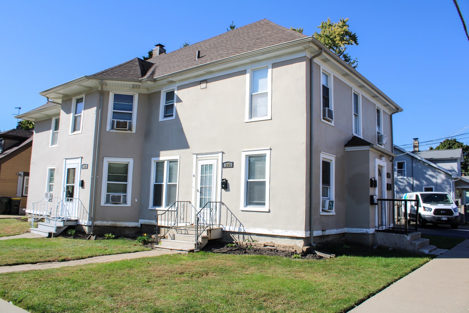 109 Cary Street Cary, IL 60013 - Photo 1 of 21 a front view of a house with a yard