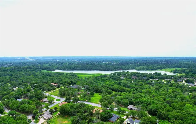 a view of a green field