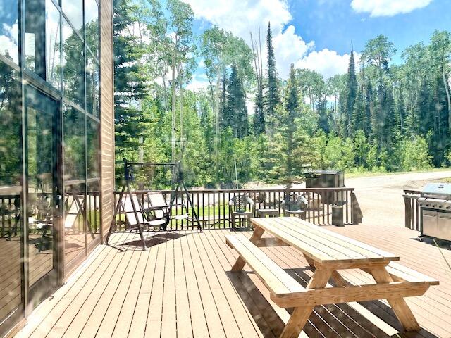 150 Ridgeview Street, Unit 205 Brian Head, UT 84719 - Photo 54 of 60 Common area deck