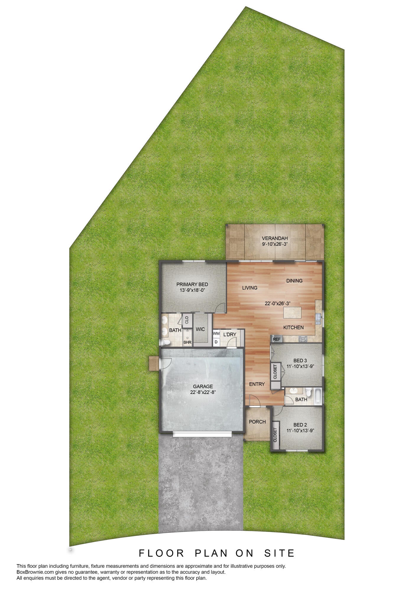 1154 Cascade Loop, Unit 7 Cave Junction, OR 97523 - Photo 35 of 35 Floor plan photo for illustration purposes