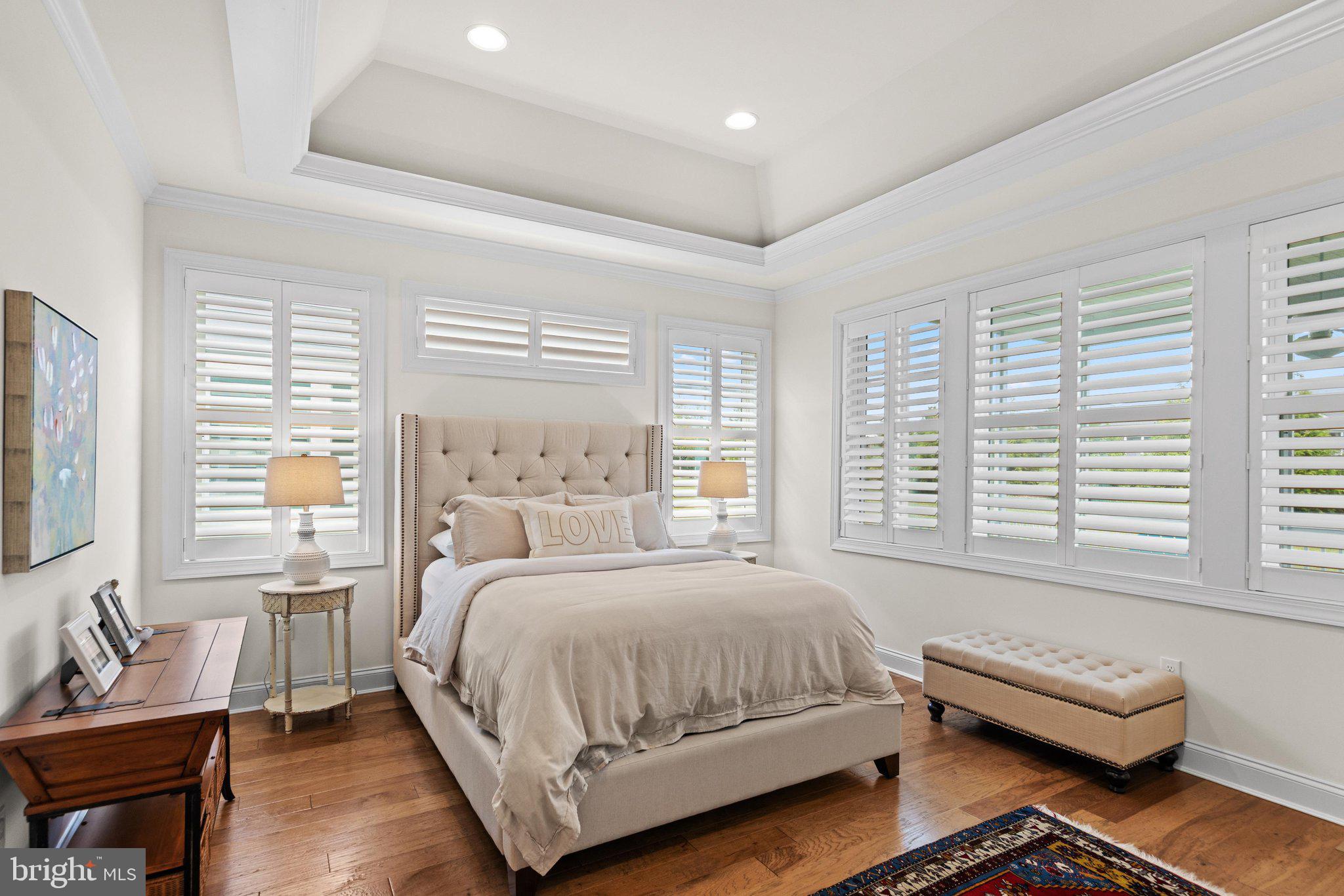 11119 Marvil Road Lewes, DE 19958 - Photo 31 of 56 Lite tray ceiling. All around plantation shutters.