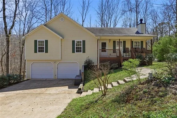 a view of front a house
