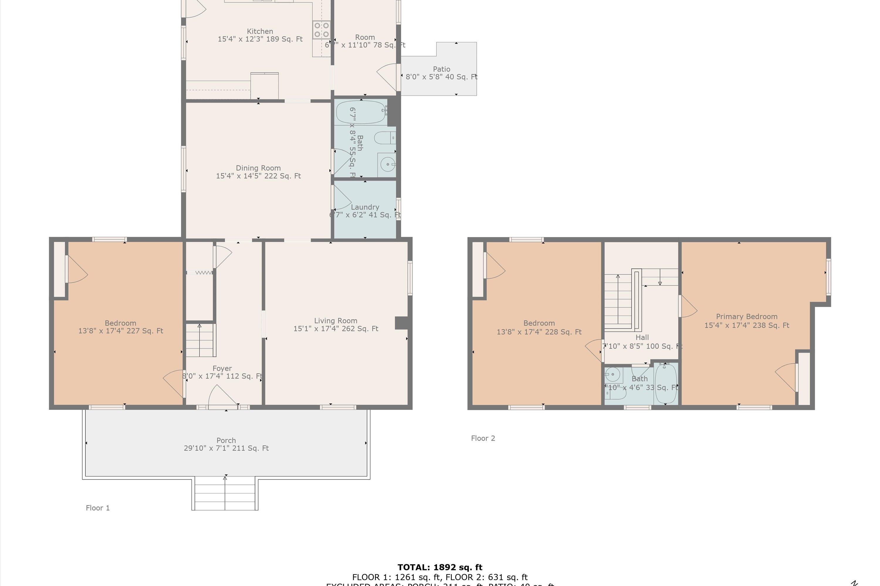 319 Trinity Road Troutville, VA 24175 - Photo 37 of 37 37-Floor Plan