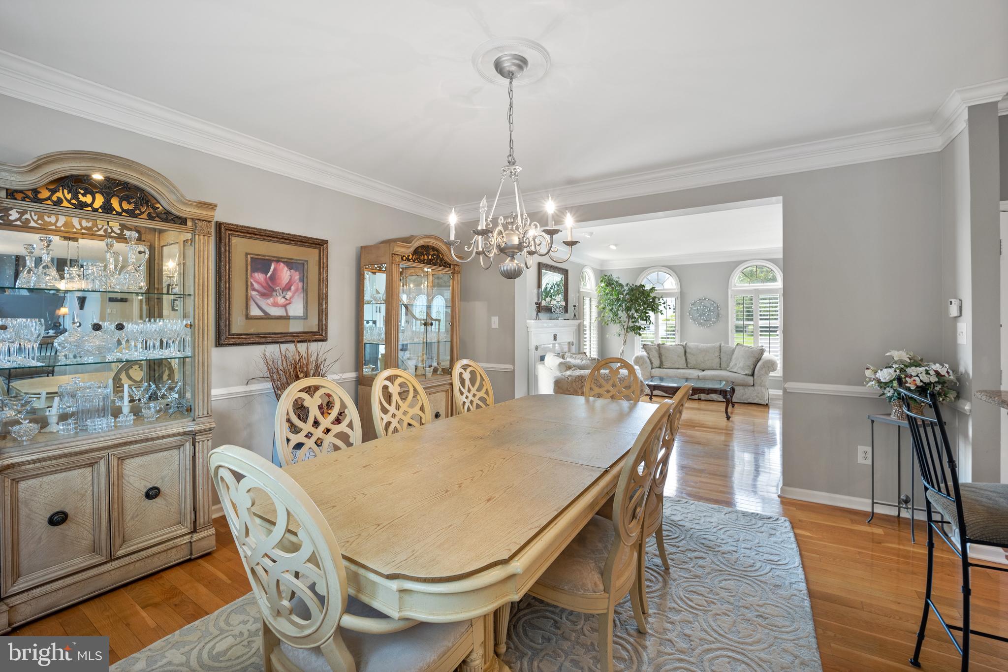 5005 Redfield Road Doylestown, PA 18902 - Photo 15 of 74 The Formal Dining Room Is Open To The Kitchen