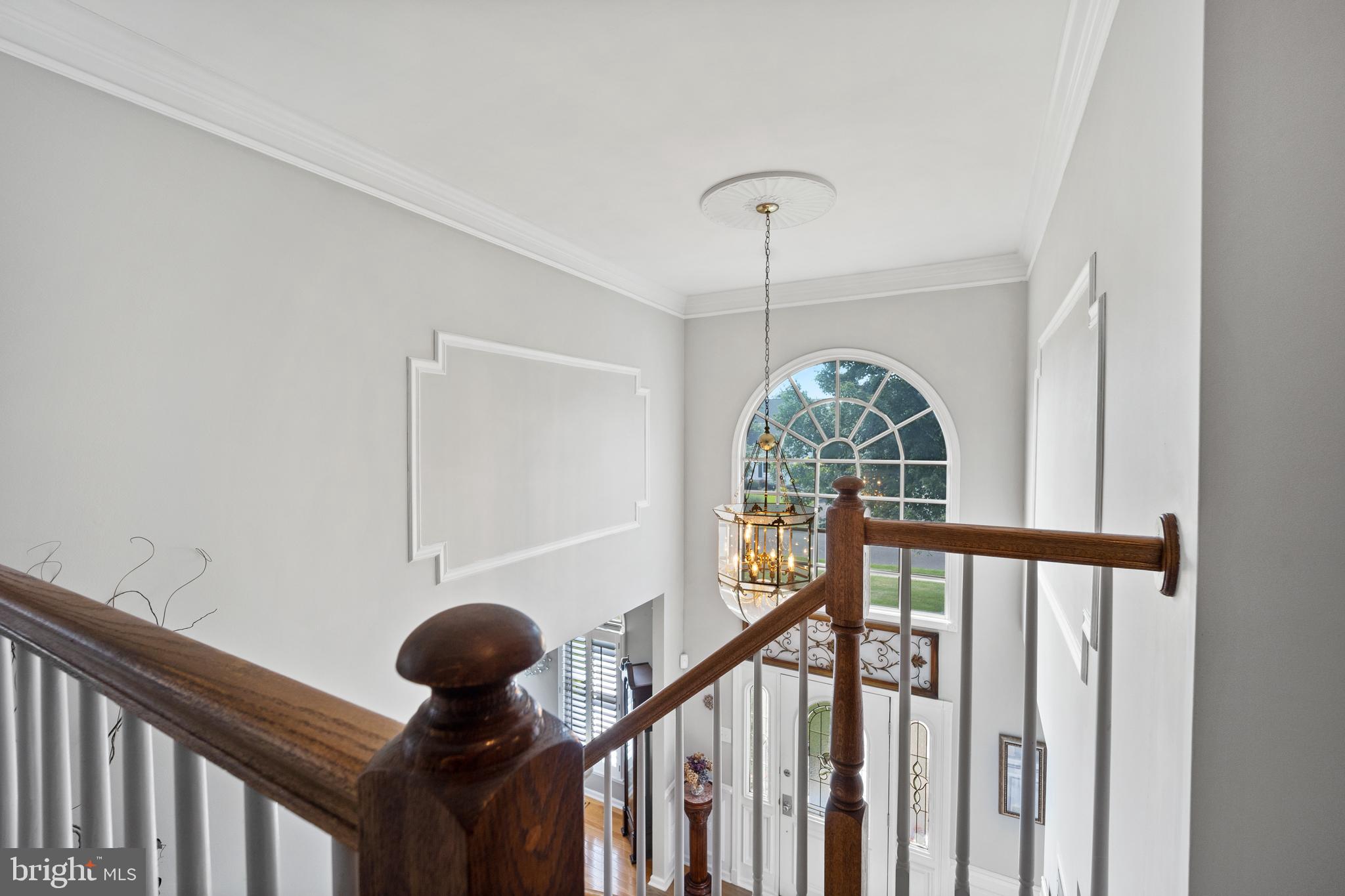 5005 Redfield Road Doylestown, PA 18902 - Photo 29 of 74 View From Upper Hallway To Foyer