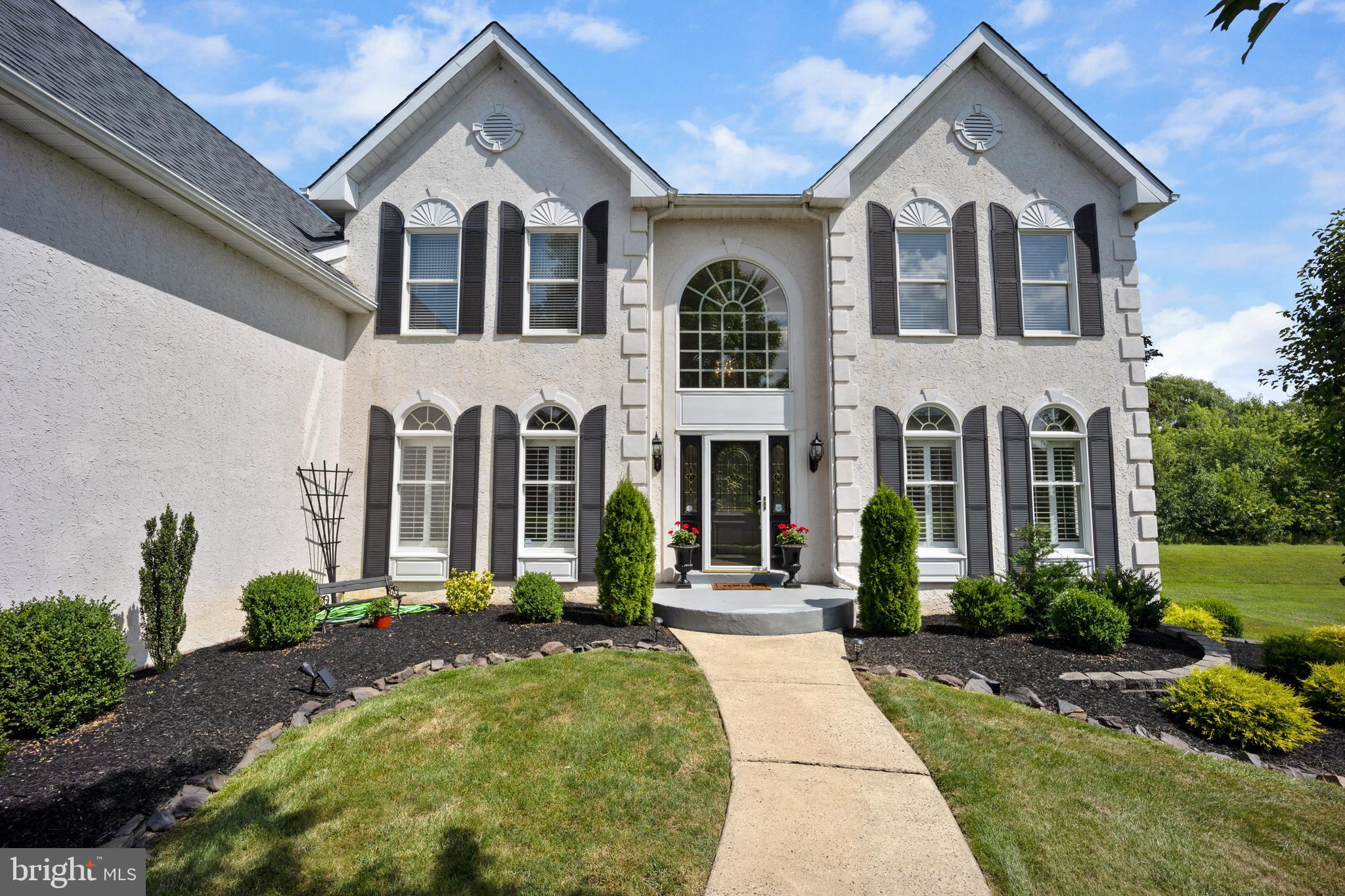 5005 Redfield Road Doylestown, PA 18902 - Photo 6 of 74 Front Exterior And Plenty Of Landscaping