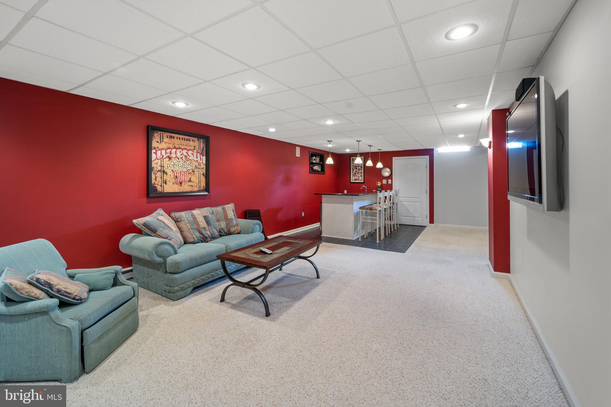 5005 Redfield Road Doylestown, PA 18902 - Photo 53 of 74 Recreational Room With Wet Bar And Seating