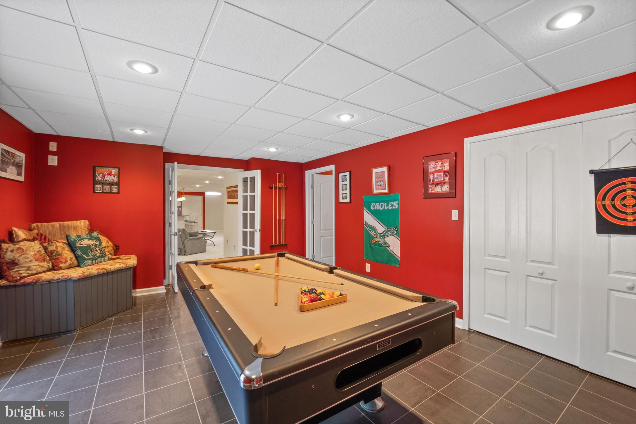 5005 Redfield Road Doylestown, PA 18902 - Photo 57 of 74 Game Room/5th Bedroom With Closets