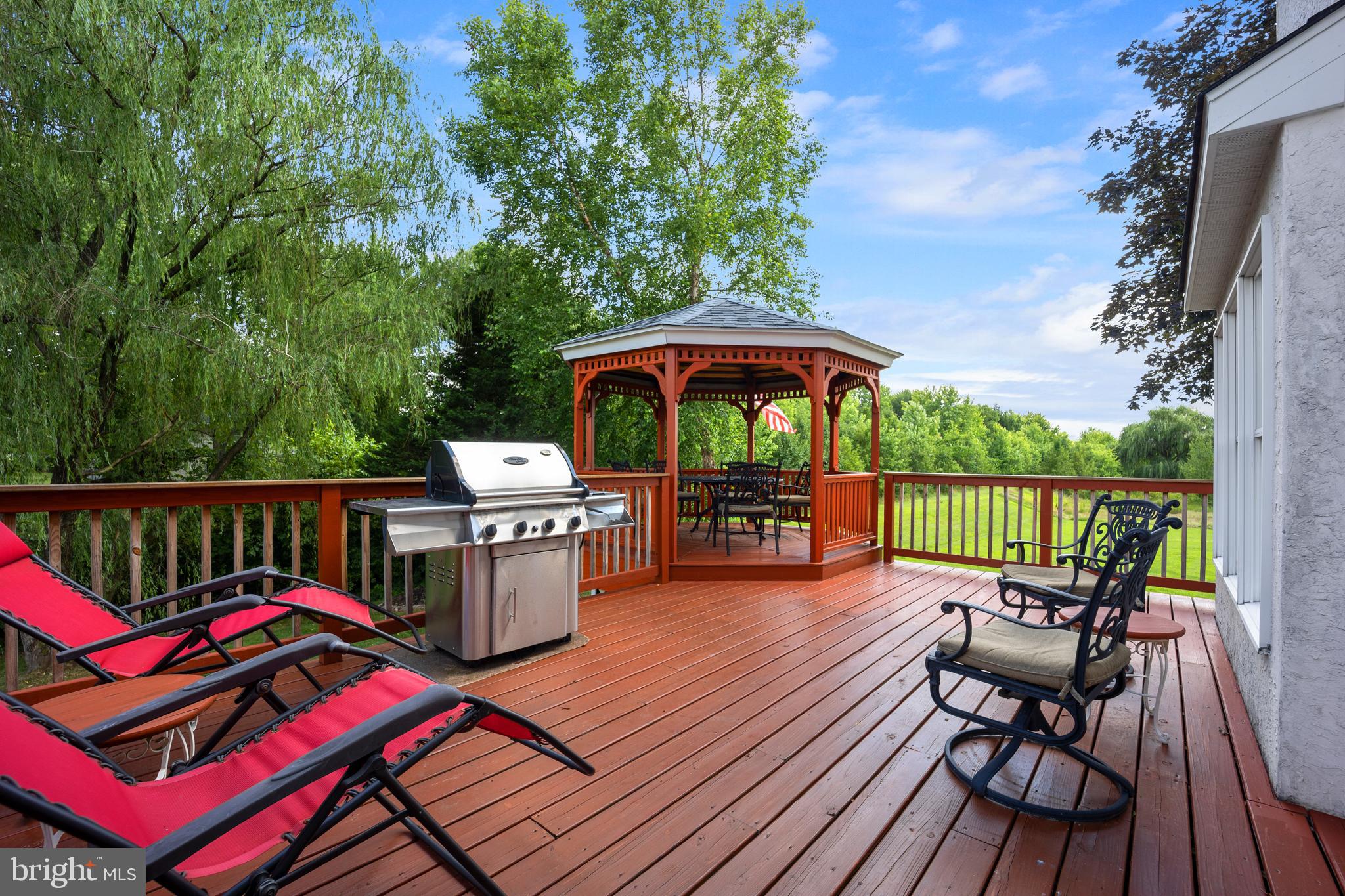5005 Redfield Road Doylestown, PA 18902 - Photo 61 of 74 Rear Deck And Gazebo