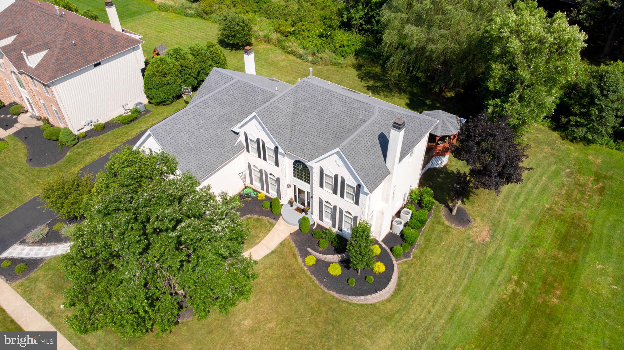 5005 Redfield Road Doylestown, PA 18902 - Photo 70 of 74 Aerial View Of Property And Home