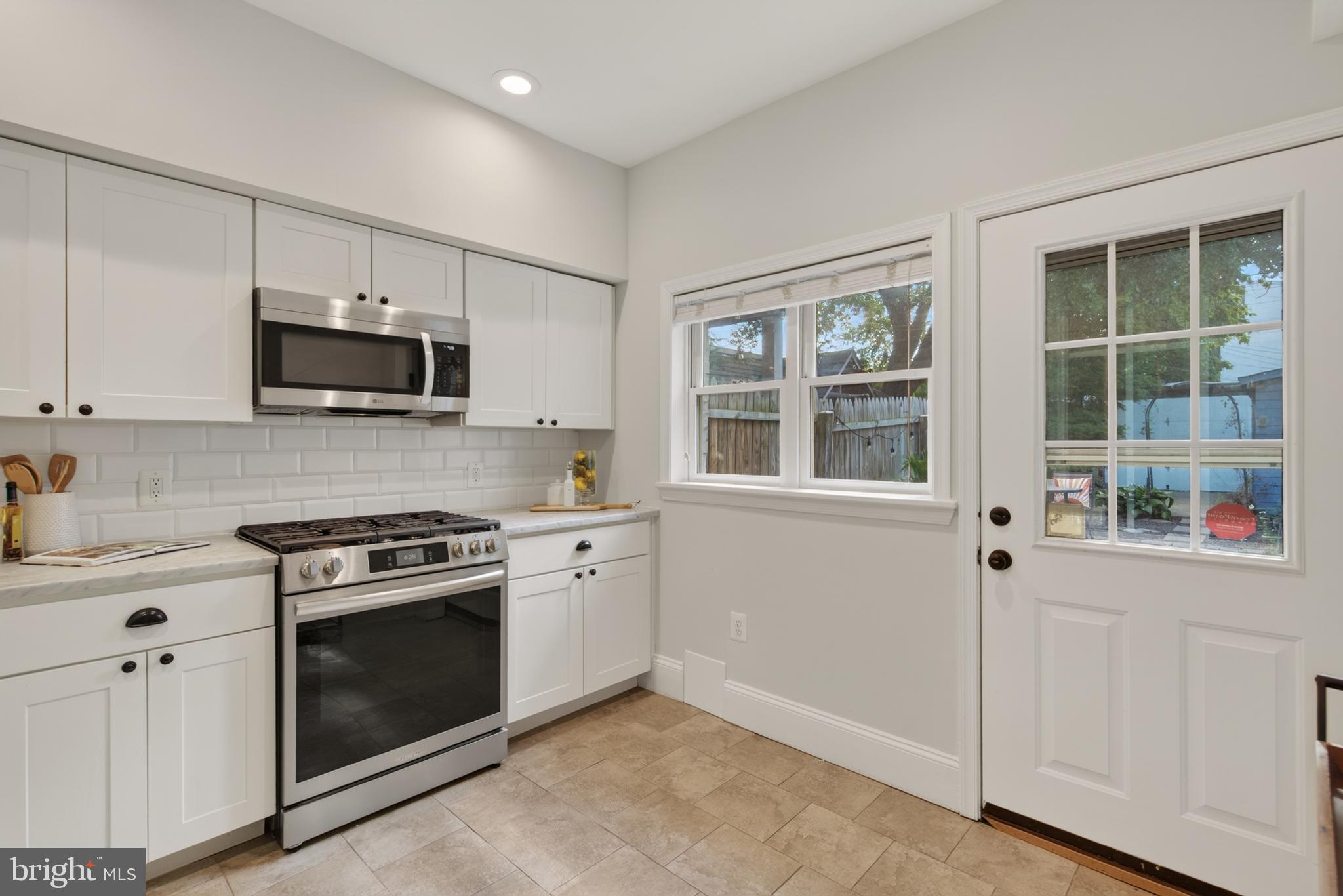 236 Warren Street Northeast Washington, DC 20002 - Photo 12 of 39 Kitchen with Outside Access