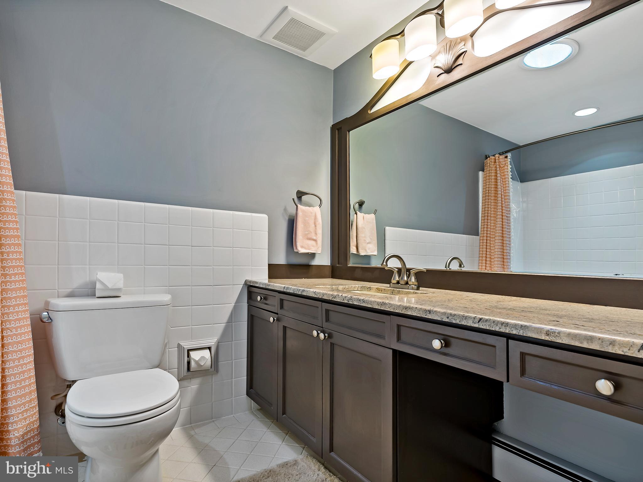 315 Danell Road Wayne, PA 19087 - Photo 28 of 34 hall bath with tile surround soaking bath/shower