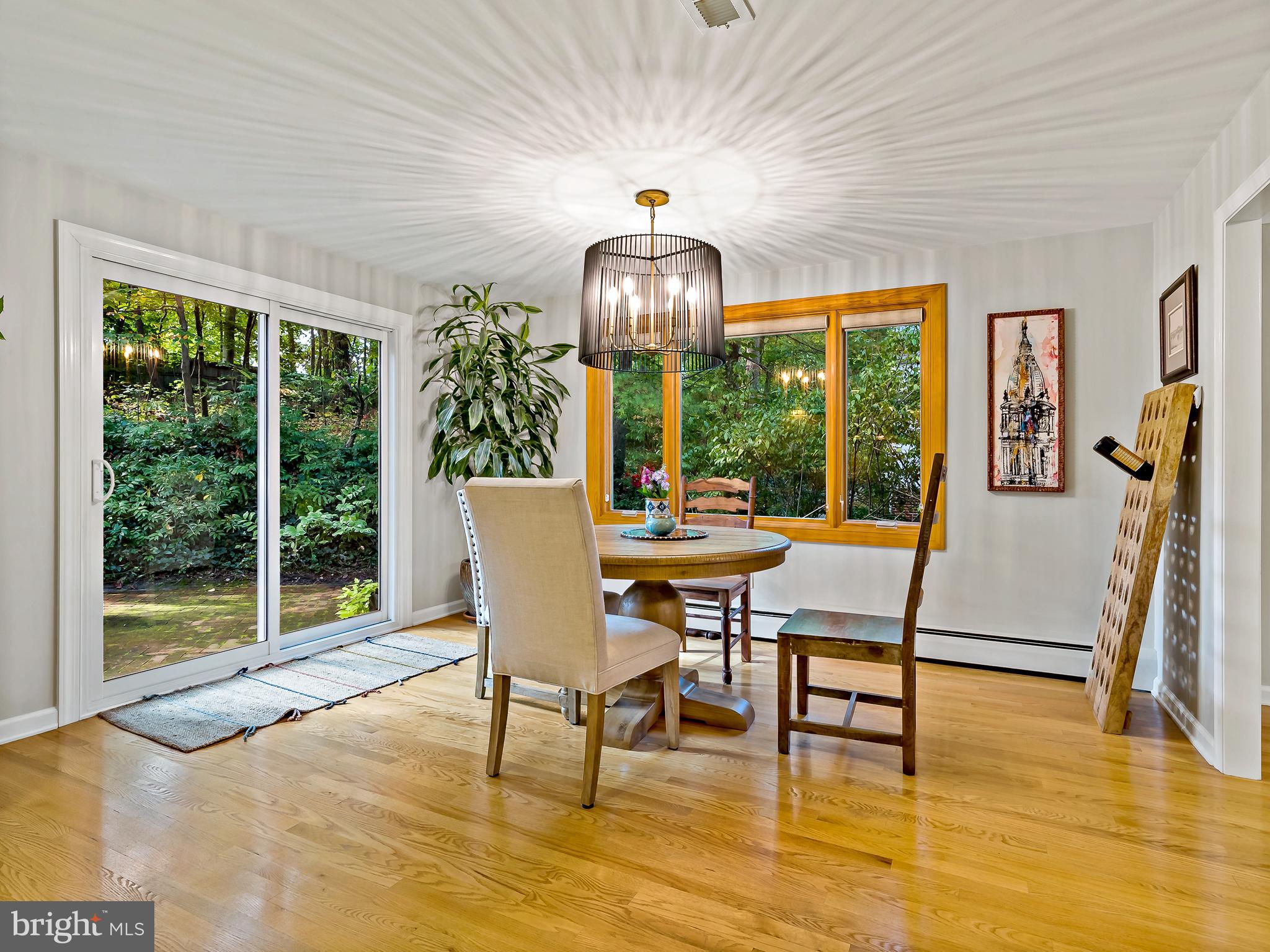 315 Danell Road Wayne, PA 19087 - Photo 8 of 34 Casual dining room with natural artistic views