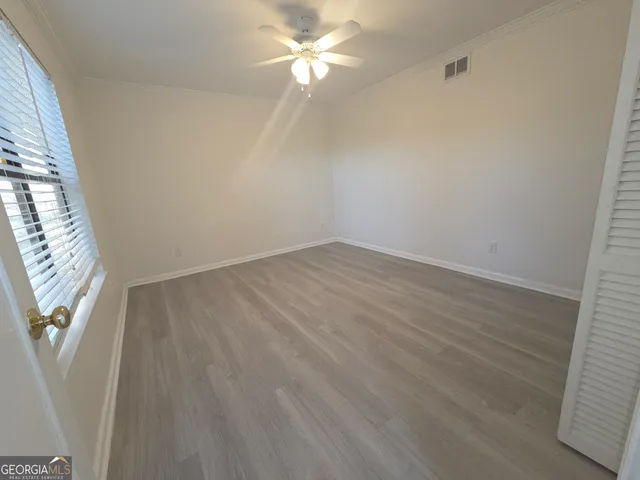 wooden floor in an empty room