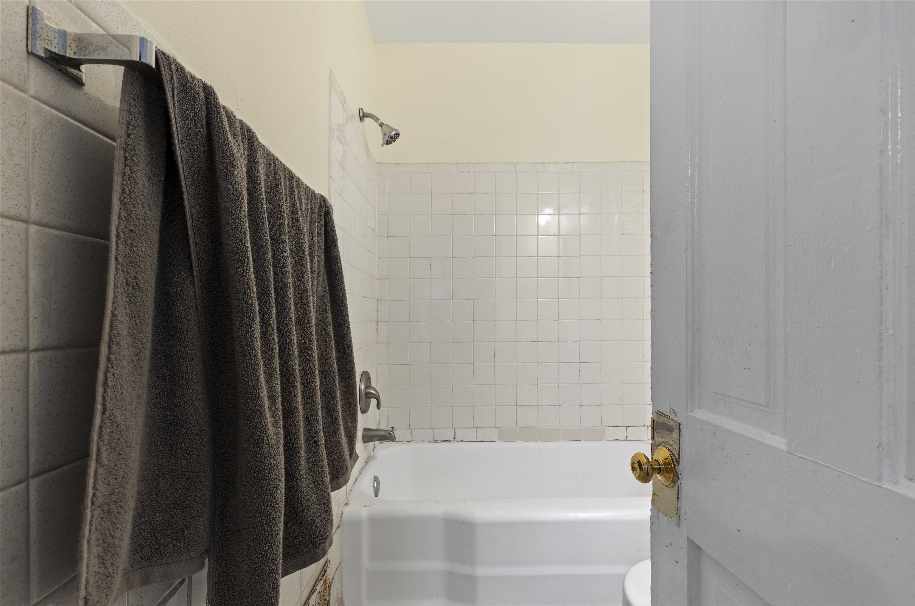 638 Grace Street Elgin, IL 60120 - Photo 11 of 12 a bathroom with a bathtub and a shower