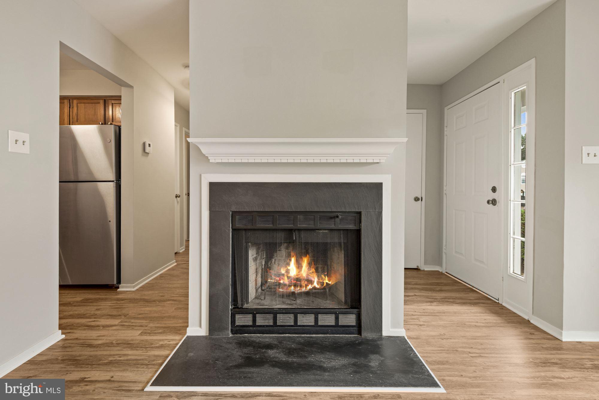 7825 Harrowgate Circle, Unit 142 Springfield, VA 22152 - Photo 13 of 38 Wood Burning Fireplace