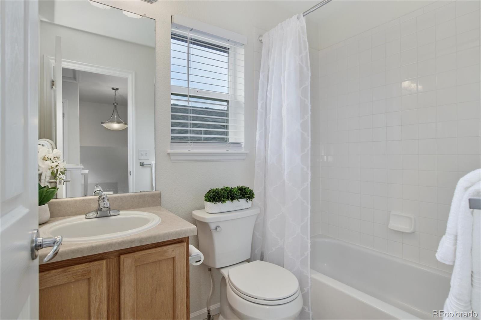 10781 Towerbridge Circle Highlands Ranch, CO 80130 - Photo 26 of 30 a bathroom with a sink toilet and shower