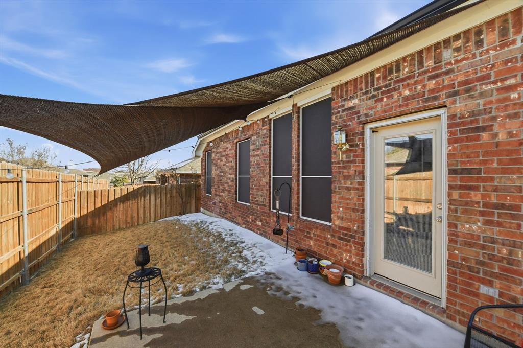 3701 Fiscal Court Fort Worth, TX 76244 - Photo 27 of 29 a view of backyard with cabin