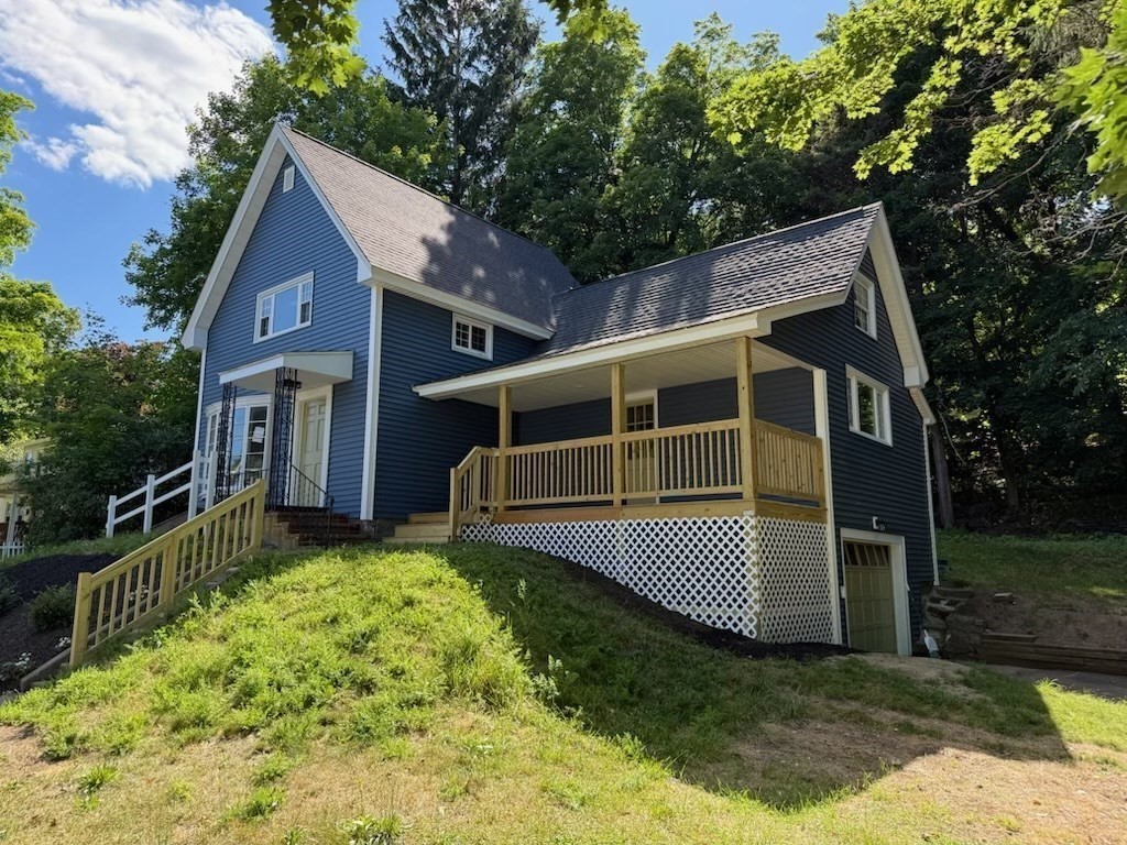 37 Bridge Street Monson, MA 01057 - Photo 17 of 35 a view of a house with a yard