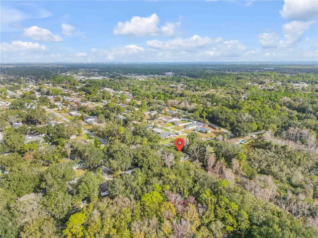a view of yard with ocean view