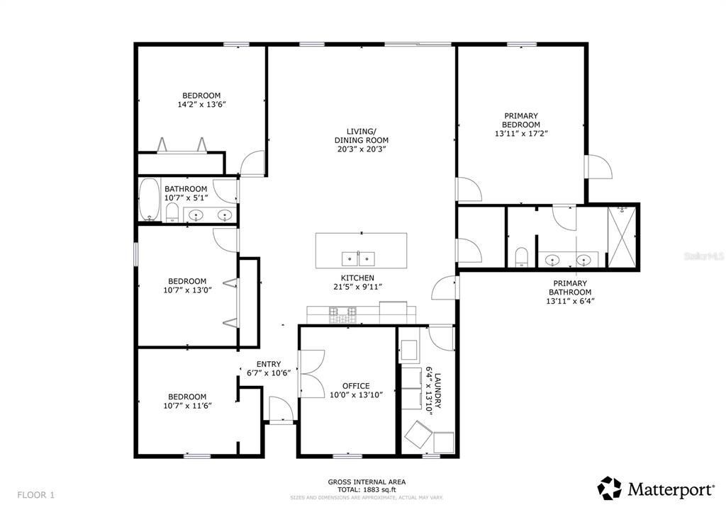 1017 36th Street Edgewater, FL 32141 - Photo 29 of 29 a picture of a book and a bed