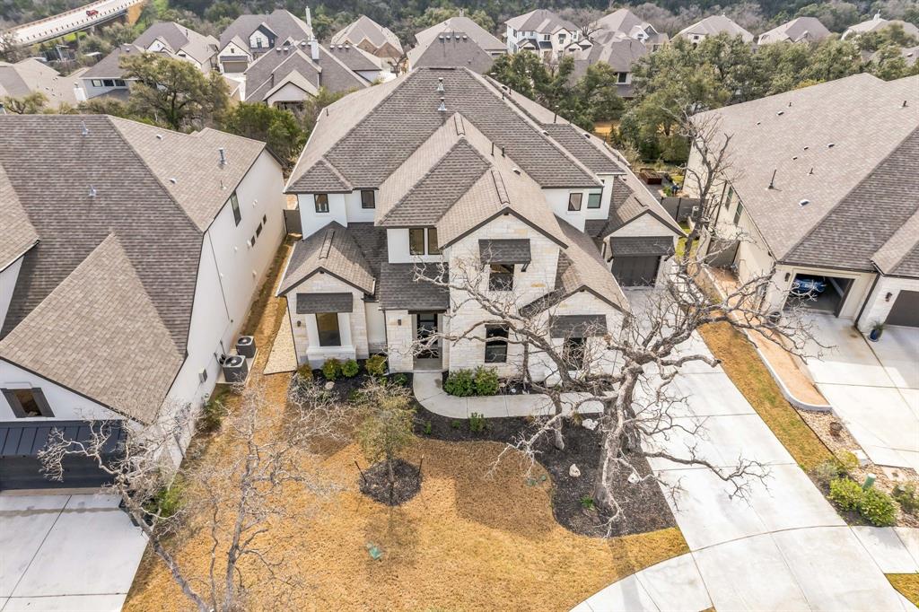325 Cumberland Cove Georgetown, TX 78628 - Photo 38 of 39 an aerial view of a house with yard